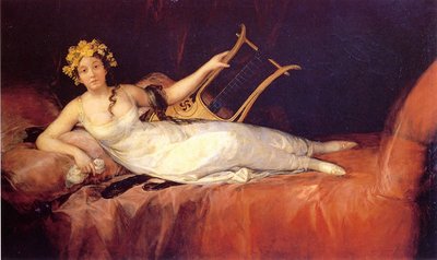 Joaquina Téllez-Girón portréja alkotó: Francisco de Goya